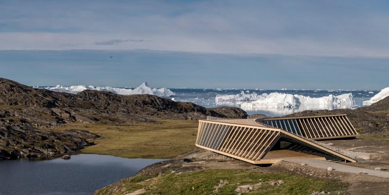 Центр климатических исследований в Гренландии