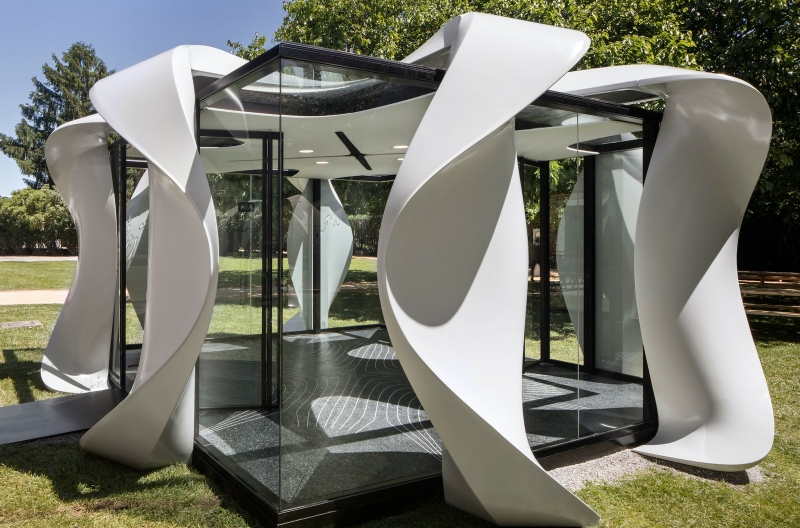 Мобильный конференц-зал от Zaha Hadid Architects на Венецианской архитектурной биеннале