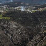 The world’s longest suspension pedestrian bridge has opened in Portugal