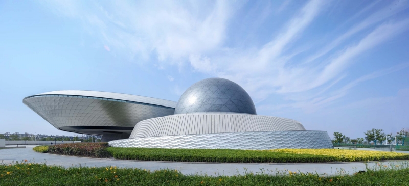 В Шанхае построен крупнейший в мире астрономический музей — Shanghai Astronomy Museum